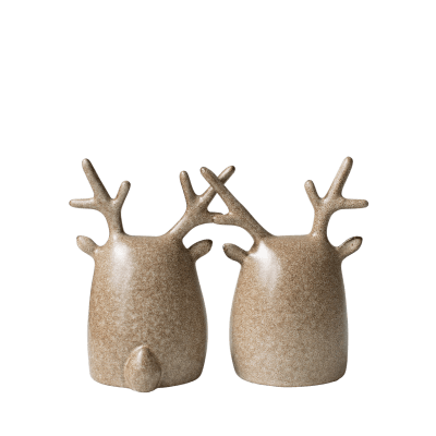 Deer Twins (2 pk) - beige